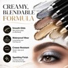 6 Pcs Double-ended Shimmery Eyeshadow Sticks for Colorful Eye Makeup