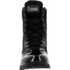 ROCKY Cadet 8" Black Side Zip Public Service Boot Size