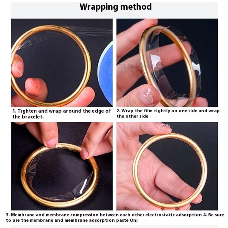 SUIOPPYUW Professional Watch Protective Film For Clear Epoxy Stickers Screen