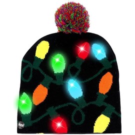LED Christmas Hat, Christmas Hat, Christmas Hat with Light, LED Christmas Hat, Hat with LED Light, Christmas Hat (A