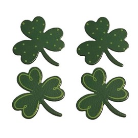 Roeda Brighten Your Life 22022G Shamrocks with Patterns St. Patrick Day MagnetsSet of 4