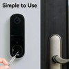 BHSTTNIXP 4 PCS Doorbell Removal Tools,0.8mm Doorbell Removal Pin Compatible