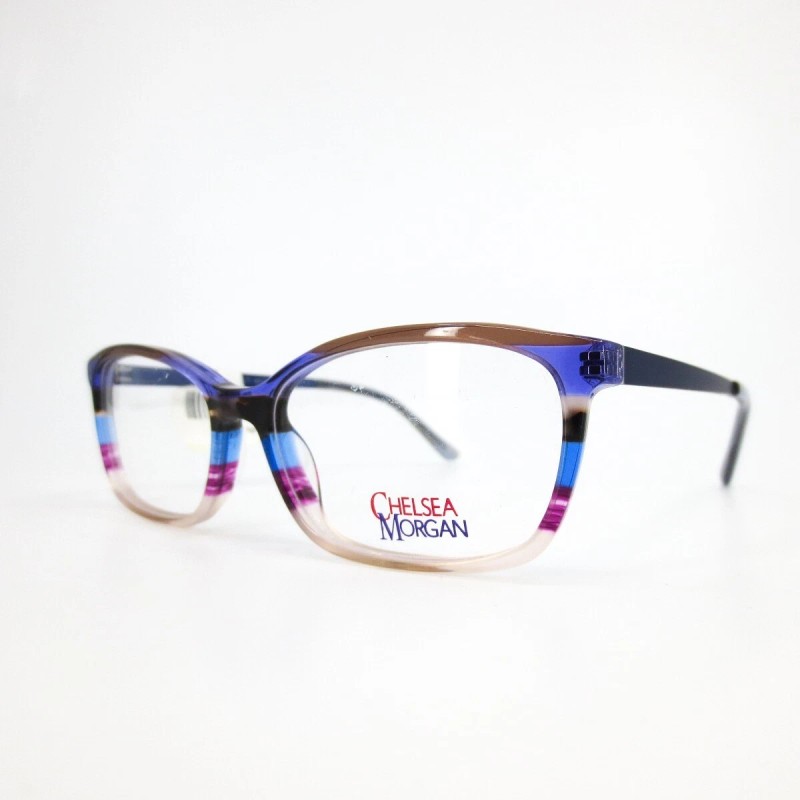 CHELSEA MORGAN CMM 9004 Multicolor Rectangular Kids Girls Eyeglasses 49-14-135