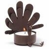 Tag Sitting Turkey Metal Tealight Candle Holder