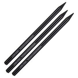Professional Woodless Charcoal Pencil Set, 3pcs Pure Carbon Sketch Pencil with Soft, Medium, and Hard Grades, Great Gifts for Artists, Students, Teens, Kids, and Beginners