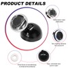 DXNQ DXNQ Metal Joystick Car Push Start Button Cover, Universal
