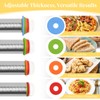 Adjustable Rolling Pin with 4 Thickness Rings for Baking, 17”