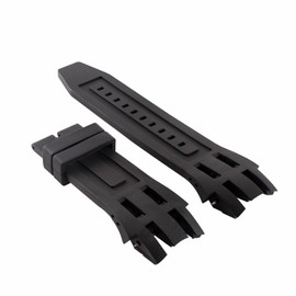 Ewatchparts Silicone Rubber Band Strap Compatible With Invicta Reserve Subaqua Scuba 0913 0915 0917 0918