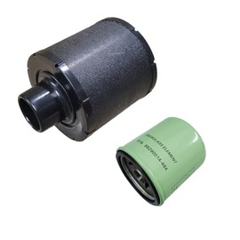 88290014-484 88290014-486 Oil Filter+Air Filter, Filter Kit Compatible with Air Compressor,XIDATT Filter Replacement Kit