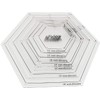 Mini Hexagon Quilting Template for Domestic Sewing Machine 1 Set