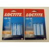 2 Loctite Fun-TAK Mounting Tabs Sticky Gum Mounts Square Mount