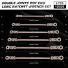 DISEN Upgraded Double Jointed Extra Long Flex Head Ratchet Wrench