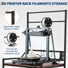 LALFPET 3D Printer Cart On Wheels, Heavy Duty 3D Printer