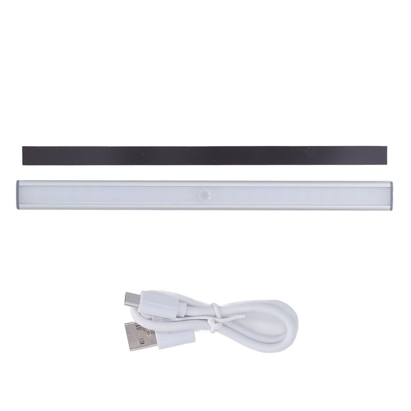Motion Sensor Light Strip 72 LED USB Rechargeable Magnetic Suction