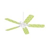 Wavey Sage Green - Ceiling Fan Skin Kit fits most