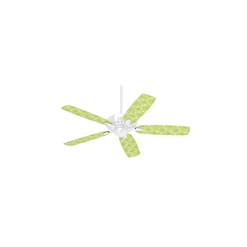 Wavey Sage Green - Ceiling Fan Skin Kit fits most