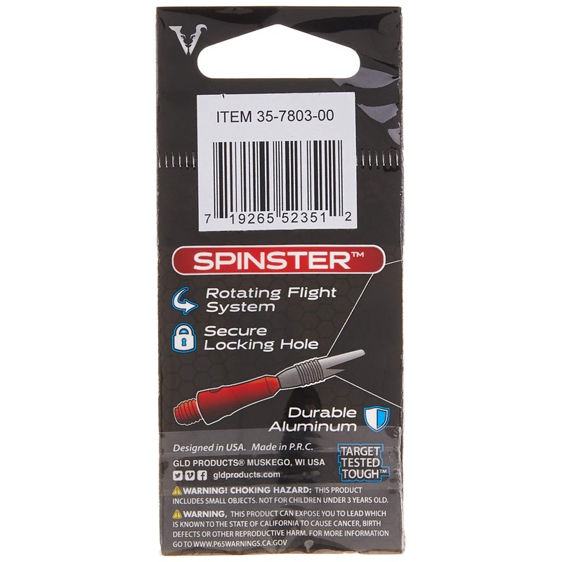 Viper Spinster Aluminum Dart Shaft: Short (SH), Silver, 3 Pack
