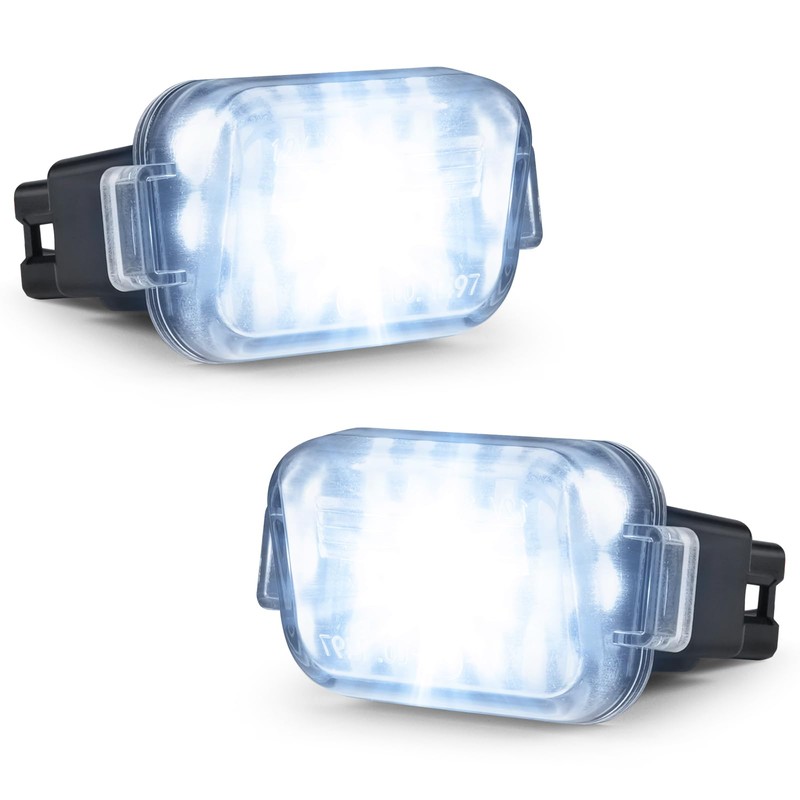 litzland LED License Plate Light Tag Light Compatible with Mazda