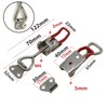 122mm Adjustable Toggle Clamp, 2Pcs Stainless Steel Toggle Clamp, Quick