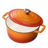 Chef Power Enameled Cast Iron Dutch Oven Pot with Lid