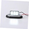 ULTECHNOVO 2pcs Led Car License Plate Light Tail Light for