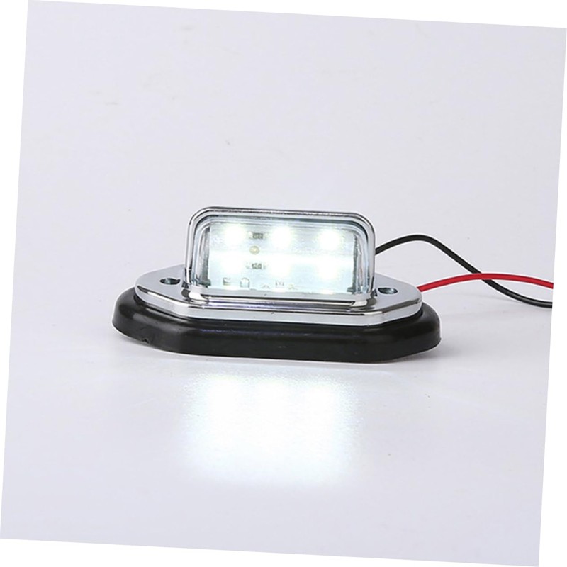 ULTECHNOVO 2pcs Led Car License Plate Light Tail Light for