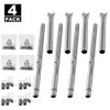 Brinkmann Set of Four Stainless Steel Adjustable Length Replacement burners