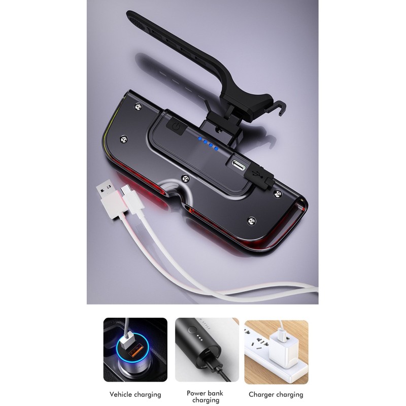 Bike Tail Light Rechargeable Waterproof Ultra Bright 20 LEDs Rear