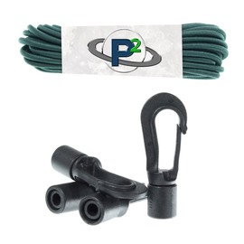Paracord Planet Shock Cord Kits – DIY Bungee Cords & Tie-Downs – Choose from 5, 10, and 20 Feet Lengths – Rainbow of Colors Available