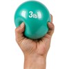 Trademark Innovations Weighted Toning Exercise Ball, 3 lbs, Pack of