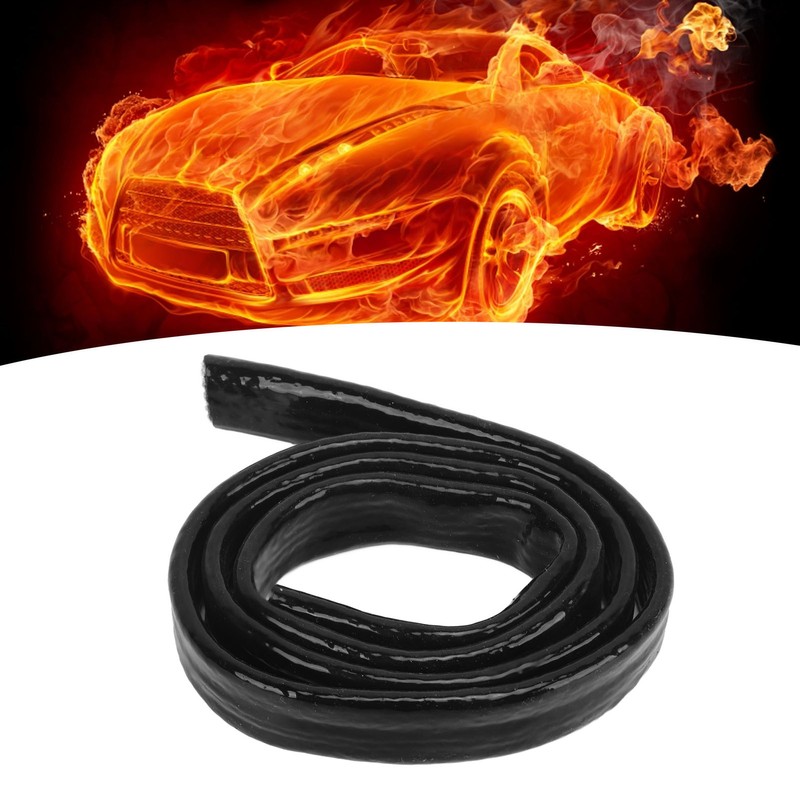 Oil Fuel Line Fire Sleeve Silicone Automotive Hose Lines Heat