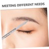 minkissy Microblading Positioning Pen Ruler Eyebrow Stencils for Accurate Brows