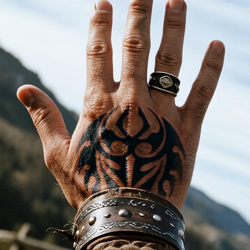 CUTELIILI 10 Pcs Celtic Viking Tattoos Nordic Tattoo for the