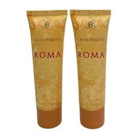 LAURA BIAGIOTTI *Laura Biagiotti Roma Body Lotion (50ml/1.7fl) Lot Of 2, New, As Seen In Pics