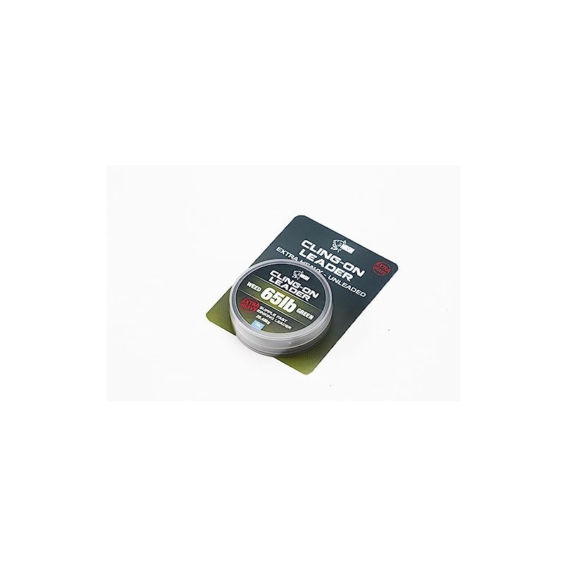 Nash Clingon Leader Weed Green 40lb