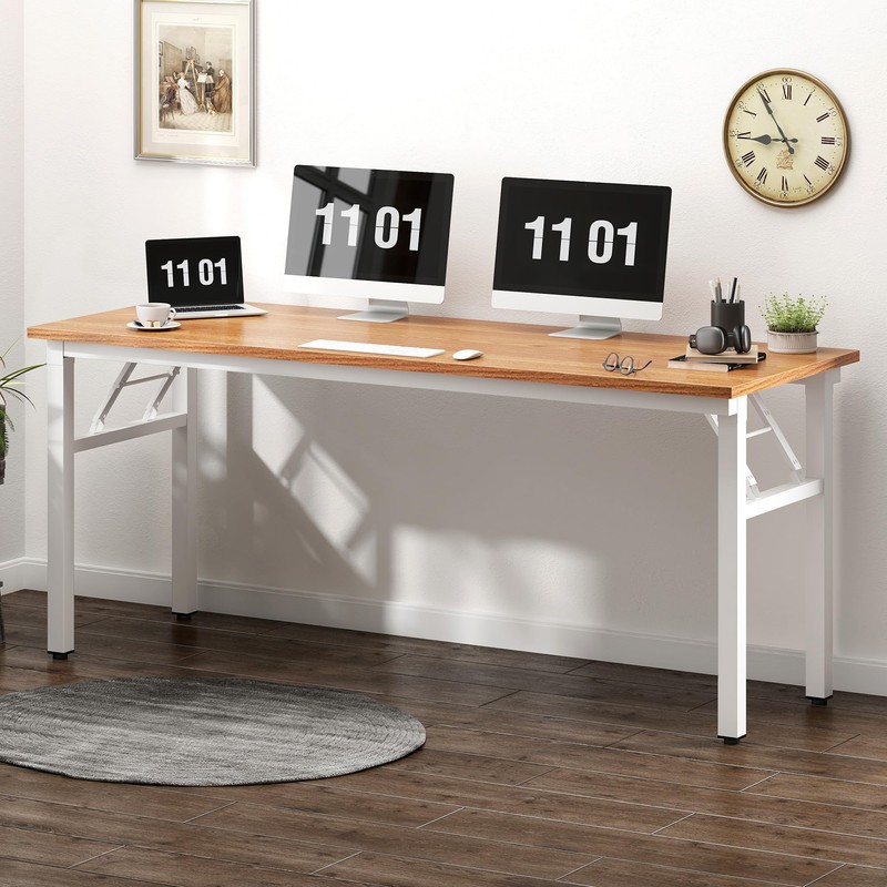 Need Computer Desk Office Desk 62 inches Folding Table with