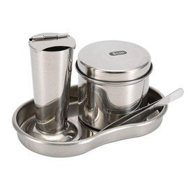 Bandeja del Tarro de la Placa del Equipo de Desinfección del Tatuaje del Acero Inoxidable para el Salón de Belleza (Tamaño pequeño - bandeja de esterilización)