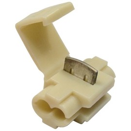 Pico 1564KT 18-14 AWG (White) Electrical Wiring Hot Line Double Pass Through Quick Splice/Tap-In 2 Per Package