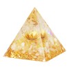 Rapidbok Crystal Stone Pyramid, Pyramid Stone, Crystal Pyramid Positive Energy,