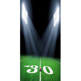 30 Yard Football line Cornhole Decal WRAP Set