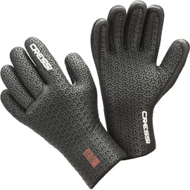 Cressi Gotland Liquid Seal Gloves 3 or 5 mm - 5 Finger Diving Gloves Made of Soft Neoprene 3 or 5 mm, High Elasticity for Adults