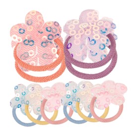 Kichvoe 10pcs Dog Rubber Hair Ties Elastic Puppy Hair Accessories for Grooming for Pet Parties Holiday Decorations