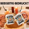 Glatzkopf Männer Tasse Geschenkidee Du Brauchst Keine Haare (Weiß)
