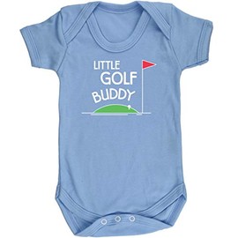 Hippowarehouse Little Golf Buddy baby vest bodysuit (short sleeve) boys girls