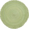 vctops Set of 6 Sage Green Round Placemats 12 inch