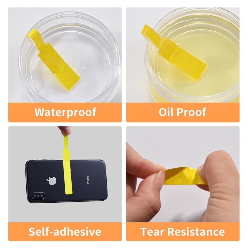 NIIMBOT Thermal Cable Labels, 12.5 x 109 mm Label Printer,