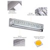 Crystal Vanity Lights, Bathroom Vanity Lighting Fixtures Over Mirror, LED