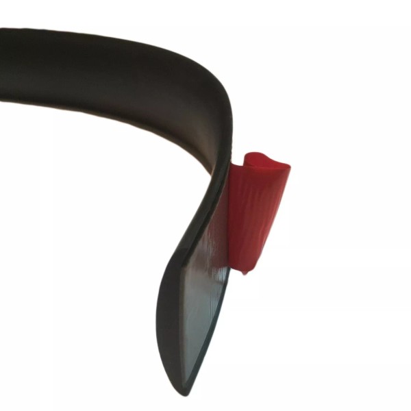 Partsman Co. Self-Adhesive Flexible Rubber Molding Trim Strip 2" Wide