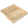 Rayher Wooden Box Frame, FSC Mix Credit, Untreated, with Metal