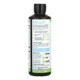 Omega 3 Líquido Barlean's Suplemento Sabor Limón 454g Sin Gluten